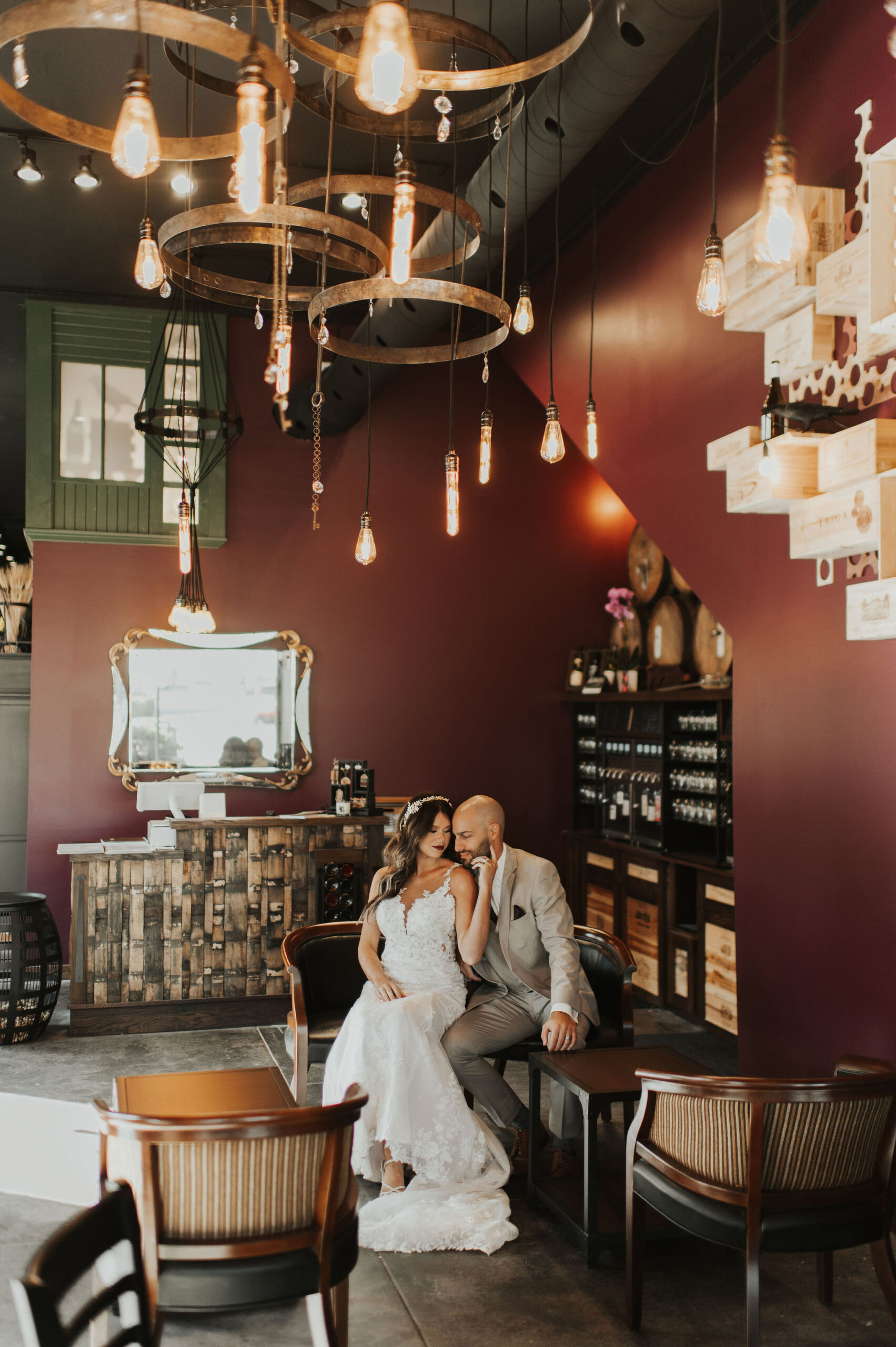Elegant, Sultry Wine + Chocolate Styled Shoot Part 1. Desktop Image