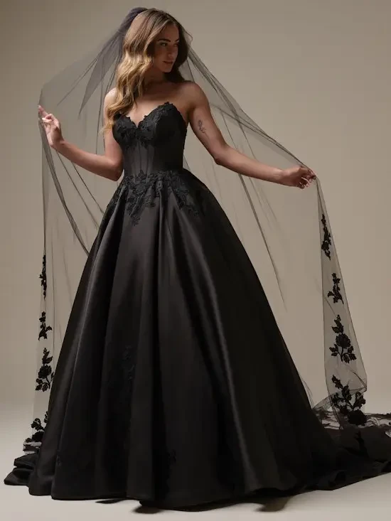 Black Tie, Black Magic: The Rebel Bride Trunk Show