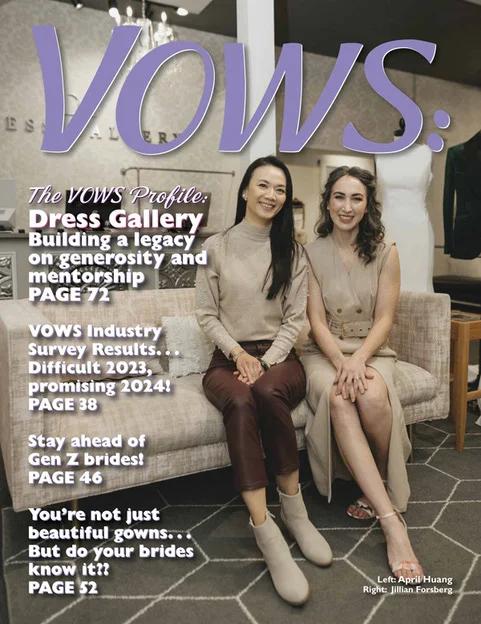 Vows Magazine Cover