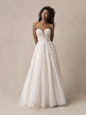 Allure Bridals Style #9852 #0 default Mocha/Ivory/Nude thumbnail