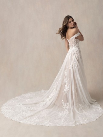 Allure Bridals Style #9861 #2 default Mocha/Ivory/Champagne/Nude thumbnail