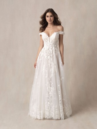 Allure Bridals Style #9861 #0 default Mocha/Ivory/Champagne/Nude thumbnail