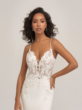 Allure Bridals Style #3450 #2 Ivory/Champagne/Nude thumbnail