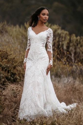 Allure Bridals Style #C504 #3 Ivory/Champagne/Nude thumbnail
