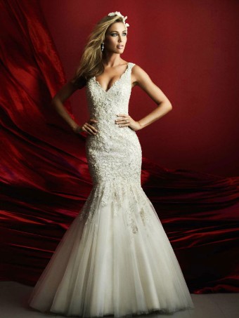 Allure Bridals Style #C369 #0 default Ivory/Silver thumbnail