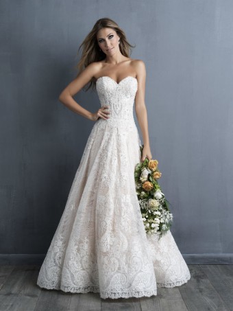 Allure Bridals Style #C481 #0 default Champagne/Ivory/Nude/Silver thumbnail
