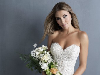 Allure Bridals Style #C481 #2 Champagne/Ivory/Nude/Silver thumbnail