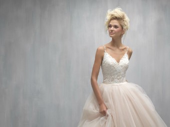 Allure Bridals Style #MJ250 #1 default Ivory/Silver thumbnail