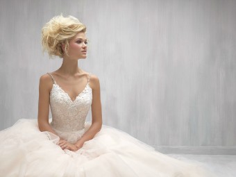 Allure Bridals Style #MJ250 #2 Ivory/Silver thumbnail