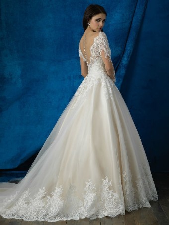 Allure Bridals Style #9366 #4 default Ivory thumbnail