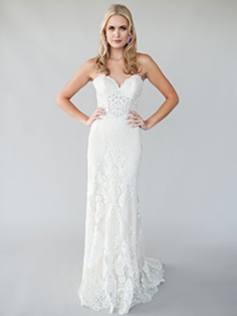 Allure Bridals Style #L452L #0 default Ivory/Almond thumbnail