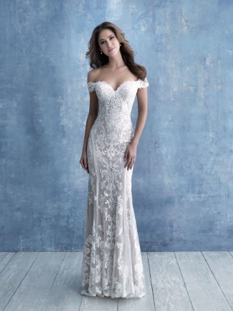 Allure Bridals Style #9704L #0 default Champagne/Nude/Ivory thumbnail