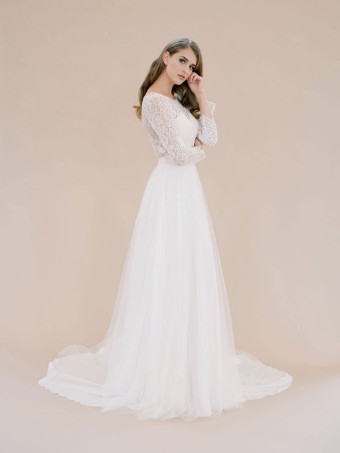 Allure Bridals Style #L534 #0 default Sand/Ivory/Champagne/Nude thumbnail