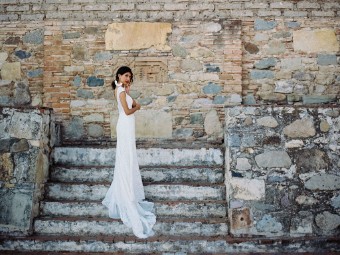 Allure Bridals Style #F143 - Faye #3 Sand/Ivory/Champagne thumbnail