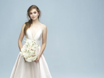 Allure Bridals Style #9620 #2 Ivory/Nude/Silver thumbnail