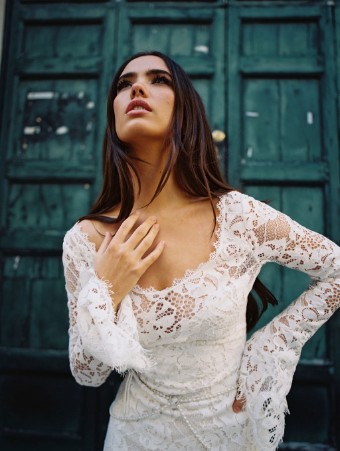 Allure Bridals Style #F207 Gabrielle #2 Almond/Sand/Champagne/Ivory thumbnail