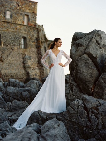 Allure Bridals Style #F204L - Morgan #0 default Ivory thumbnail
