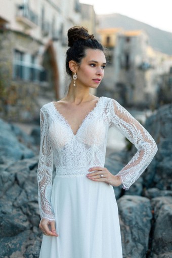 Allure Bridals Style #F204L - Morgan #3 Ivory thumbnail