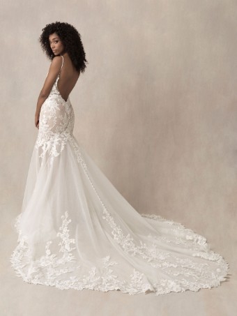 Allure Bridals Style #9851 #1 Mocha/Ivory/Nude/Silver thumbnail