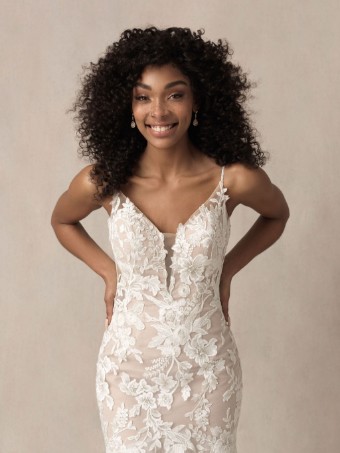 Allure Bridals Style #9851 #2 default Mocha/Ivory/Nude/Silver thumbnail