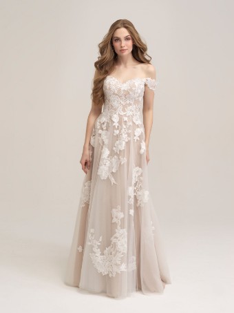 Allure Bridals Style #3461 #0 default Ivory/Nude thumbnail