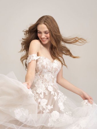 Allure Bridals Style #3461 #2 Ivory/Nude thumbnail