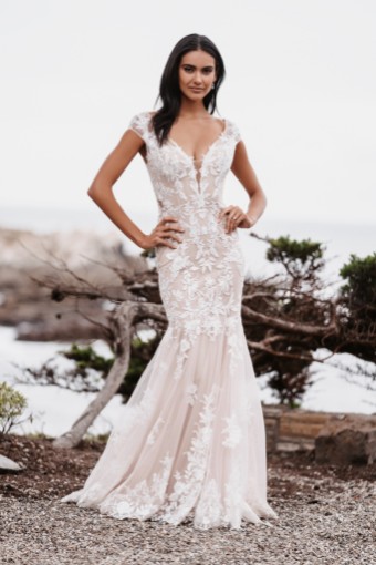 Allure Bridals Style #9907W #0 default Sand/Ivory/Nude thumbnail