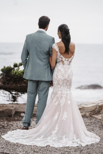 Allure Bridals Style #9907W #2 Sand/Ivory/Nude thumbnail