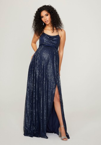 Morilee Style #14104 #0 default Navy thumbnail