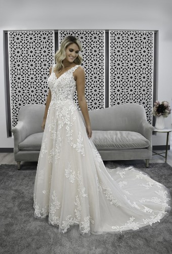 Stella York Style #7169SSCR #0 default Ivory Ivory/Ivory thumbnail