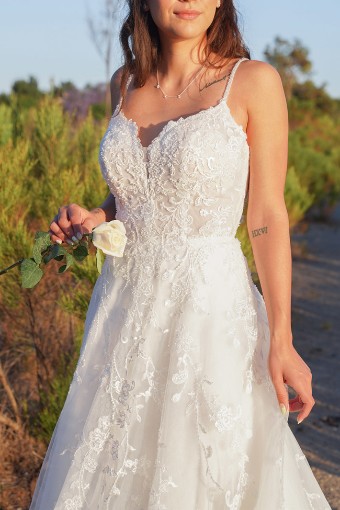 Stella York Style #7398 #2 Ivory/Ivory thumbnail