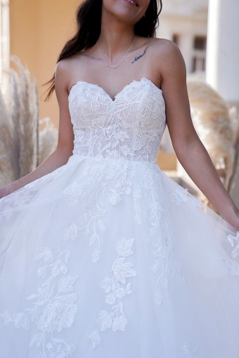 Stella York Style #7414 #2 Ivory thumbnail