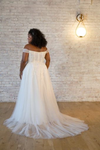 Stella York Style #7509CR #3 Ivory thumbnail