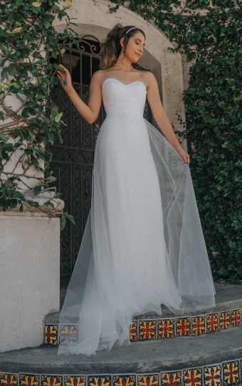 Stella York Style #7295 #4 Ivory/Ivory thumbnail