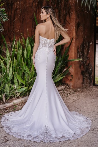 Allure Bridals Style #9952 #1 Mocha/Ivory/Champagne/Nude thumbnail