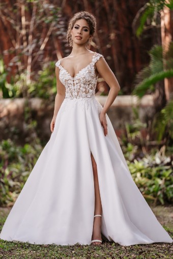 Allure Bridals Style #9954NS #0 default Ivory/Nude thumbnail