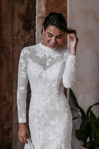 Allure Bridals Style #E211 #1 Ivory/Blush thumbnail