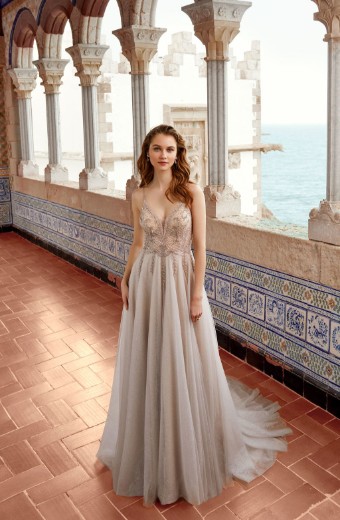 Allure Bridals Style #E104 Sonali #0 default Rose/Silver thumbnail