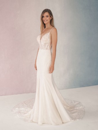 Allure Bridals Style #MJ751 #0 default Ivory/Champangne/Nude thumbnail