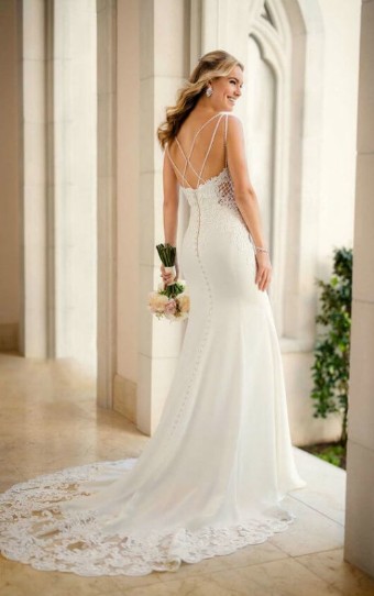 Stella York Style #6586 #1 default (IV-PL) Ivory Gown with Porcelain Tulle Illusion thumbnail