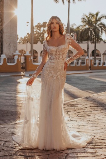 Allure Bridals Style #E355 Lisbon #0 default Ivory/Nude thumbnail