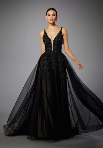 Morilee Style #5763 Blu #0 default Black/Blush thumbnail