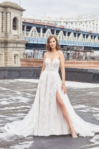 Allure Bridals Style #MJ913 #0 default Lavender/Ivory/Champagne/Nude thumbnail