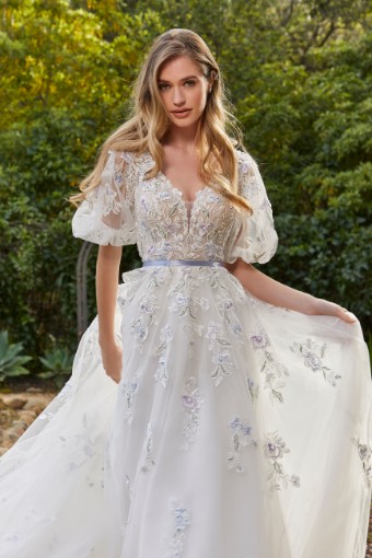 Morilee Style #4129 Blu #0 default Ivory/Blue thumbnail