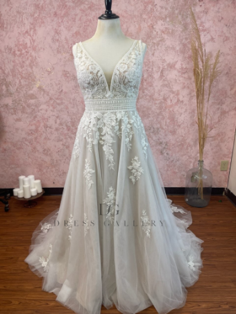 Opal and Lace Style #Bannon #2 Ivory/Mocha thumbnail