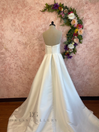 Ethereal bridal Style #Serena #1 default Ivory thumbnail