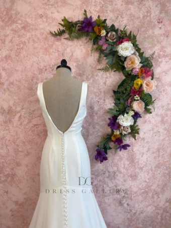 Ethereal bridal Style #Arya #2 Ivory/Creme thumbnail