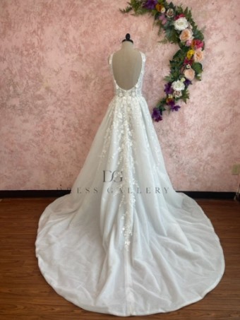 Ethereal bridal Style #Aleena #3 default Ivory thumbnail