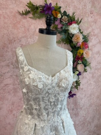 Ethereal bridal Style #Aleena #1 Ivory thumbnail