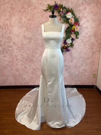 Ethereal bridal Style #Bristol #0 default Ivory Stretched Satin thumbnail
